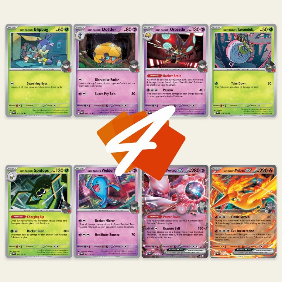 Team Rocket's ORBEETLE : Shuffle Your Damage & Throw It Back ! PTCGL Gameplay (DESTINED RIVALS)